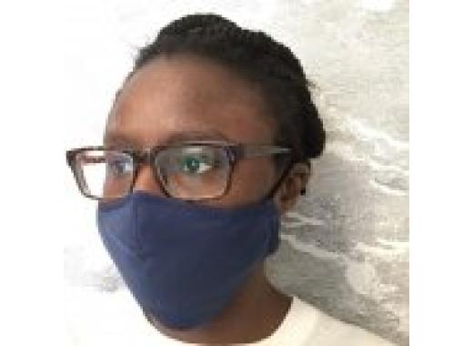Nadia Bongo headshot wearing a mask
